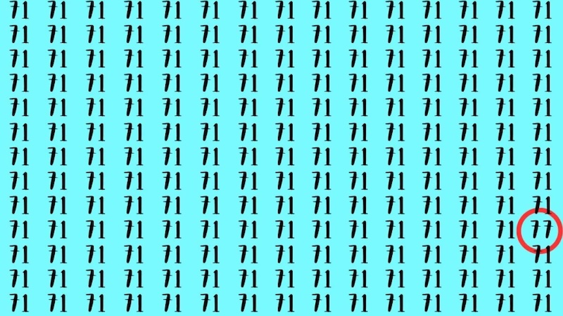 resultat defi visuel 77 parmi les 71