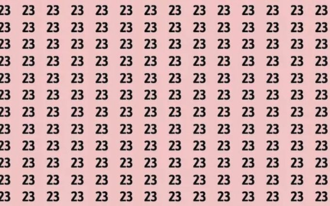 defi visuel rapidite trouver le numero 28