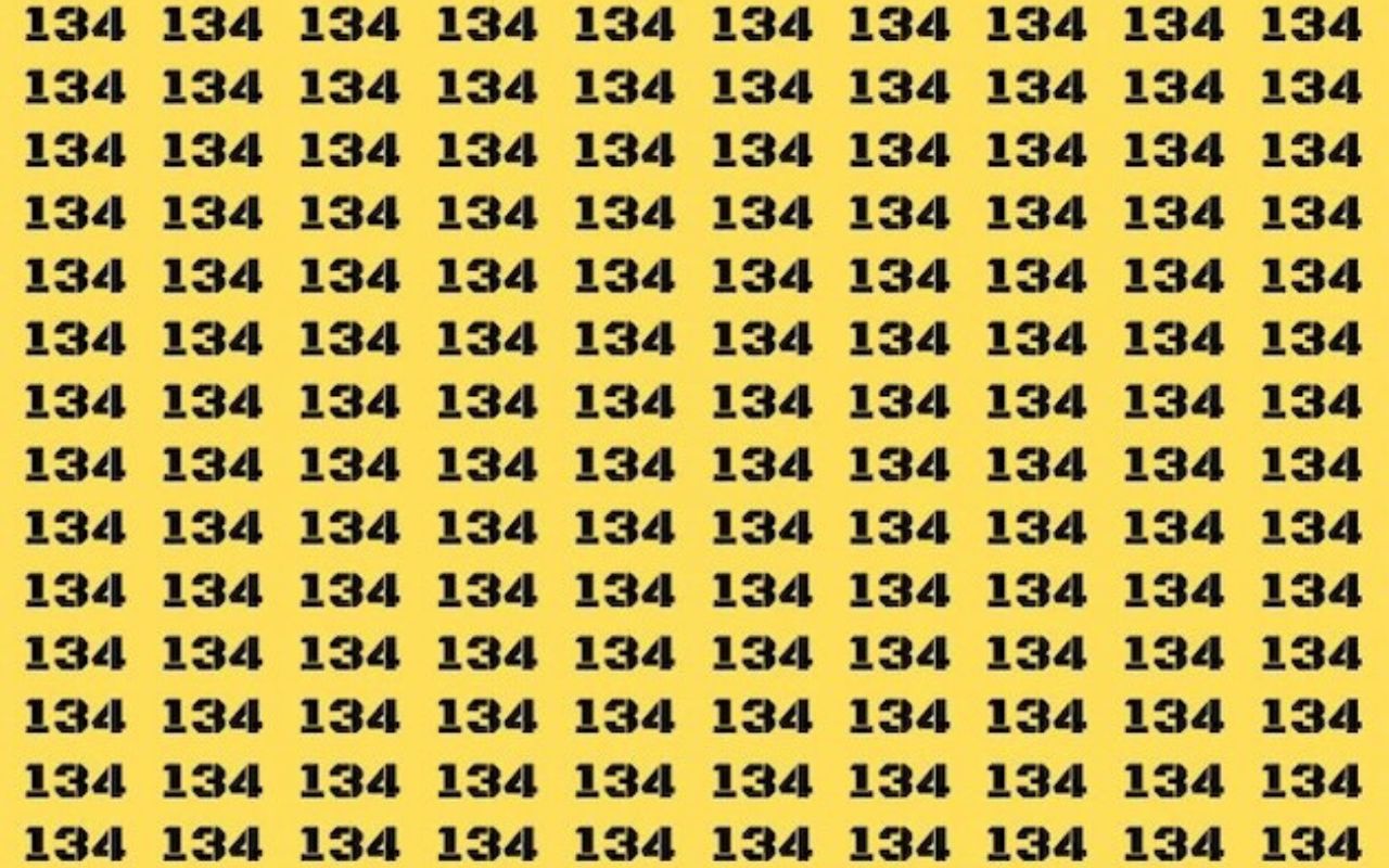 test de rapidite viseul trouver le 184