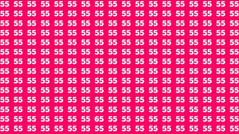 trouver le 65 en moins de 11 secondes