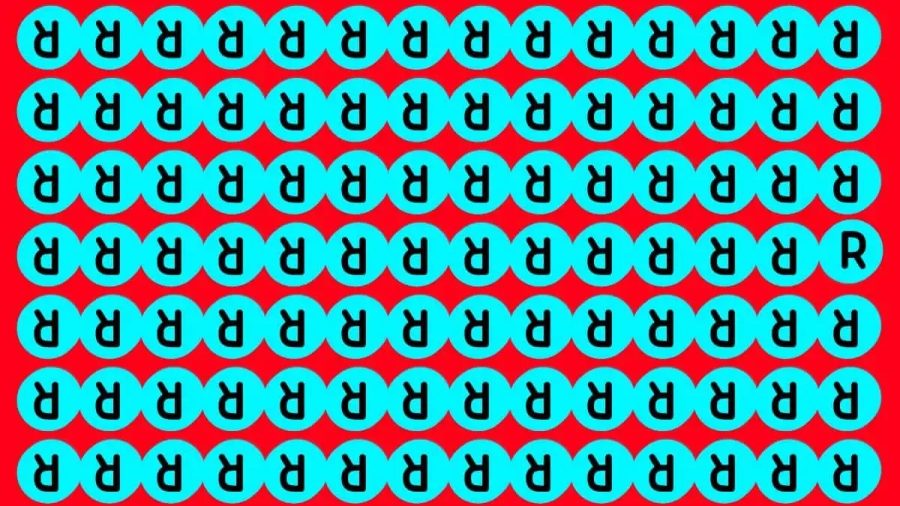 illusion optique reprer la lettre r dans le bon sens